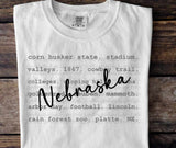 Nebraska Cursive