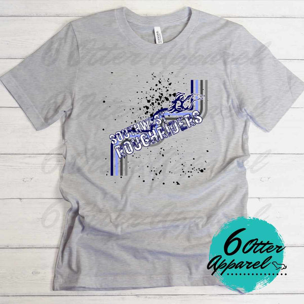 Southwest Roughriders Splatter