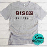 Bison Softball Splatter