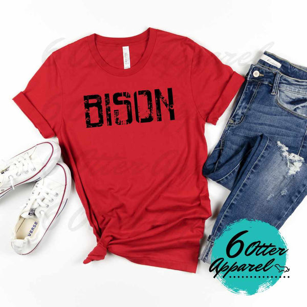 Bison Distressed